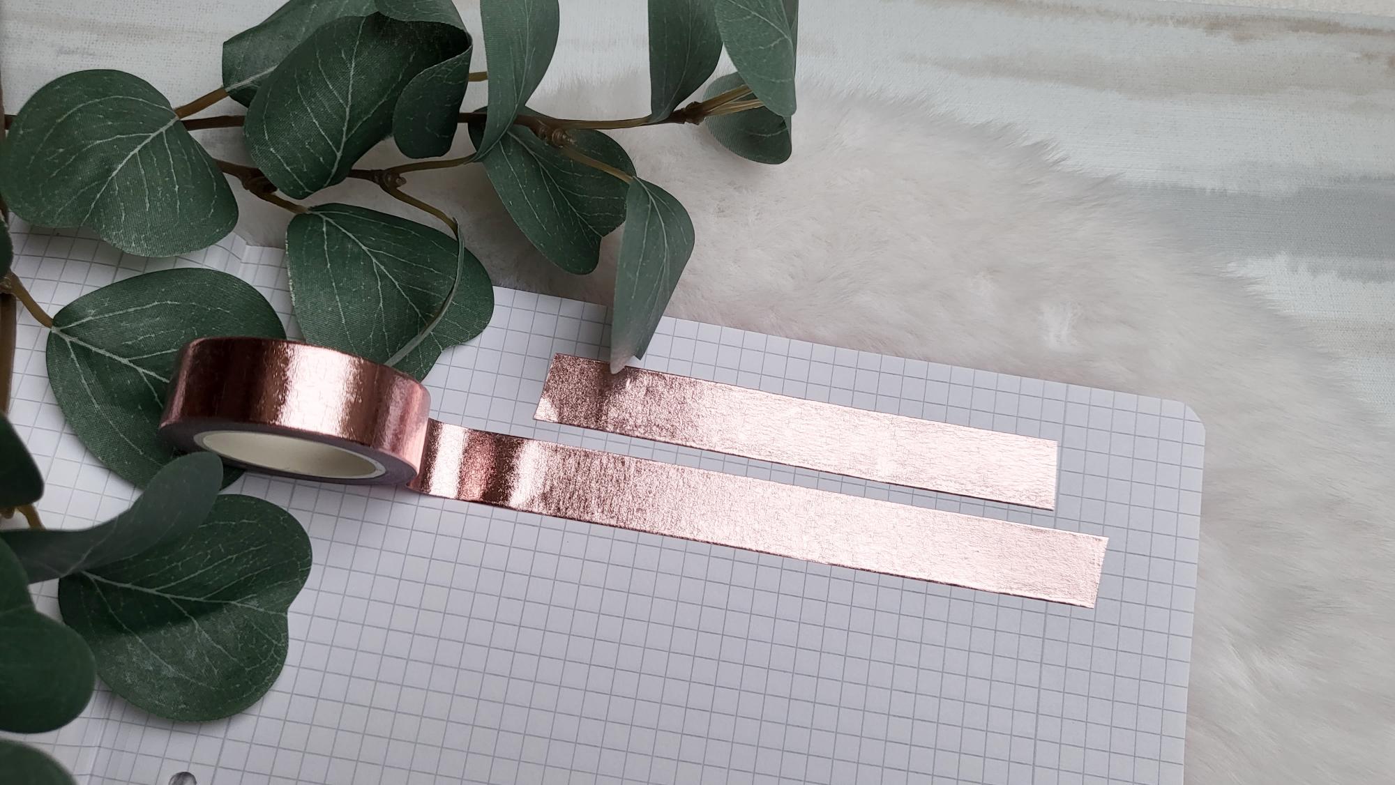 Washi Tape Rosegold